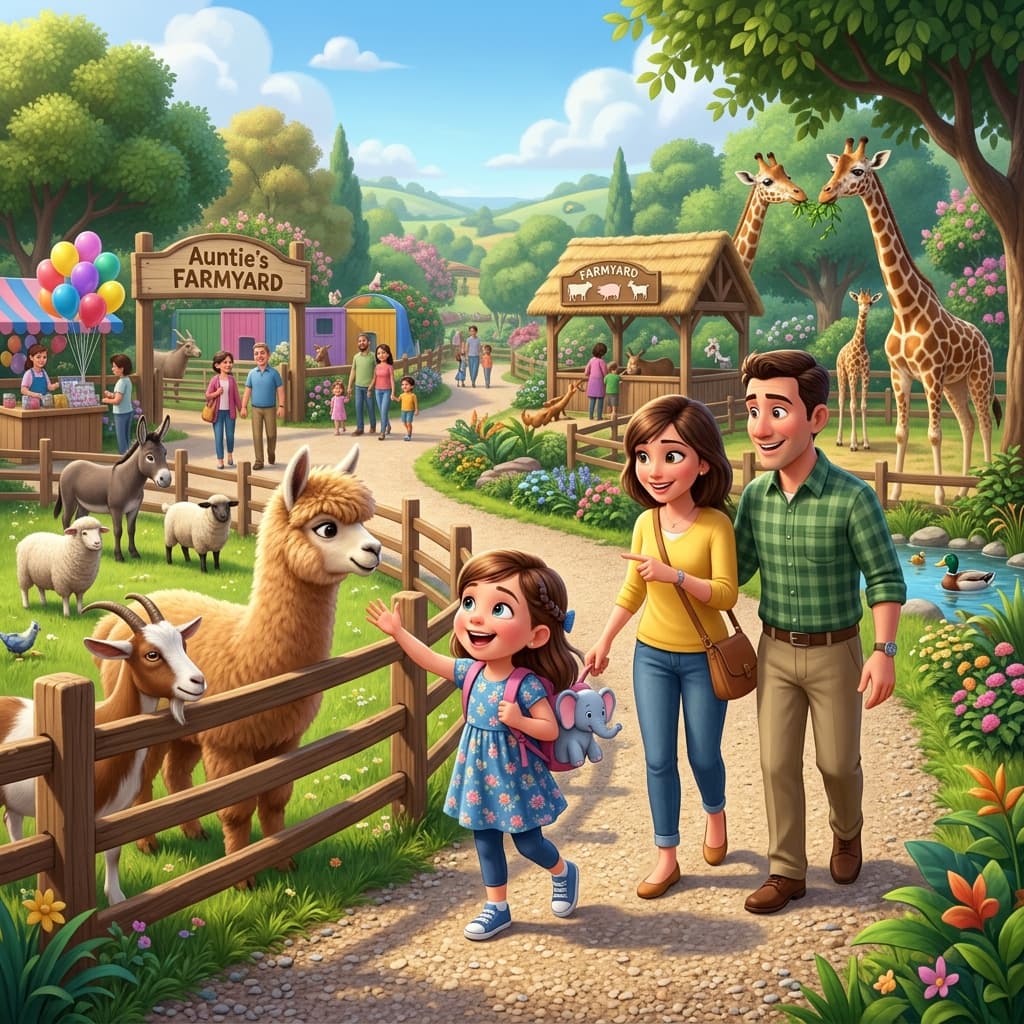 Mia's Zoo Day